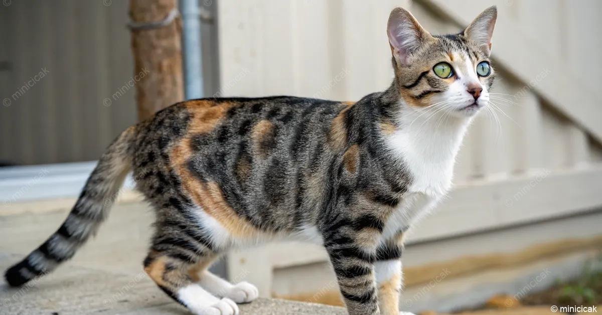 Az Amerikai Ringtail macska szín- és mintaválasztéka széles, beleértve a fekete, fehér, barna, szürke árnyalatokat, cirmos, foltos és tigriscsíkos mintákat. Szemszínei változatosak, például zöld, kék és aranysárga.