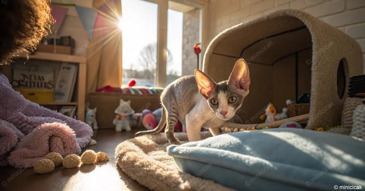 A Cornish Rex egy különleges, hipoallergén macskafajta, puha, göndör szőrzettel és energikus, barátságos személyiséggel. Ideális családi kedvenc, aki igényli a figyelmet és a játékot, valamint meleg, biztonságos környezetet kedvel.