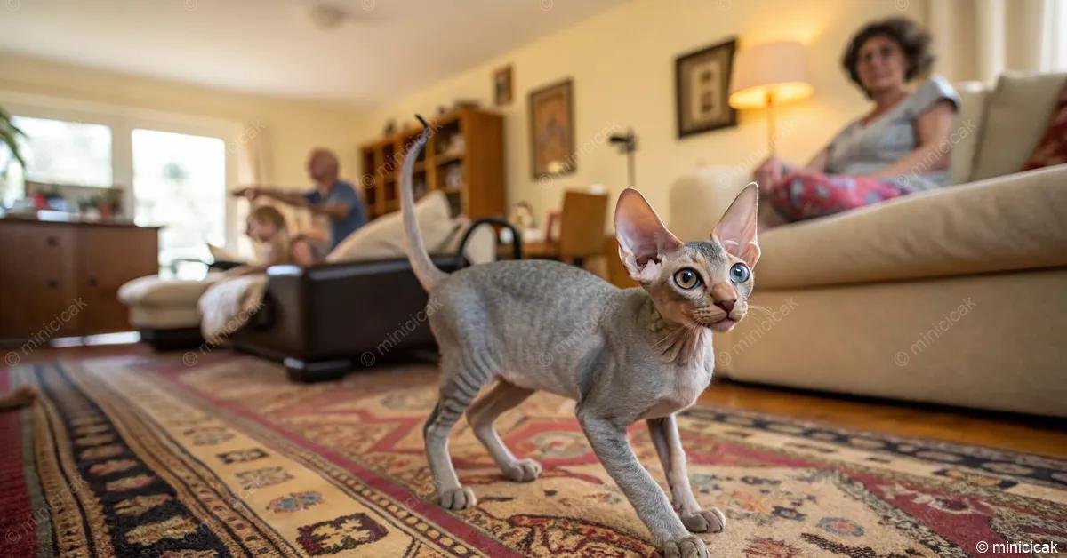 A Peterbald macska története, megjelenése, szőrváltozatai, allergiások számára ideális jellege és gondozási igényei. Különleges, barátságos, hipoallergén társ, aki igényli a figyelmet és a játékot, valamint különleges étrendet és egészségügyi figyelmet igényel.