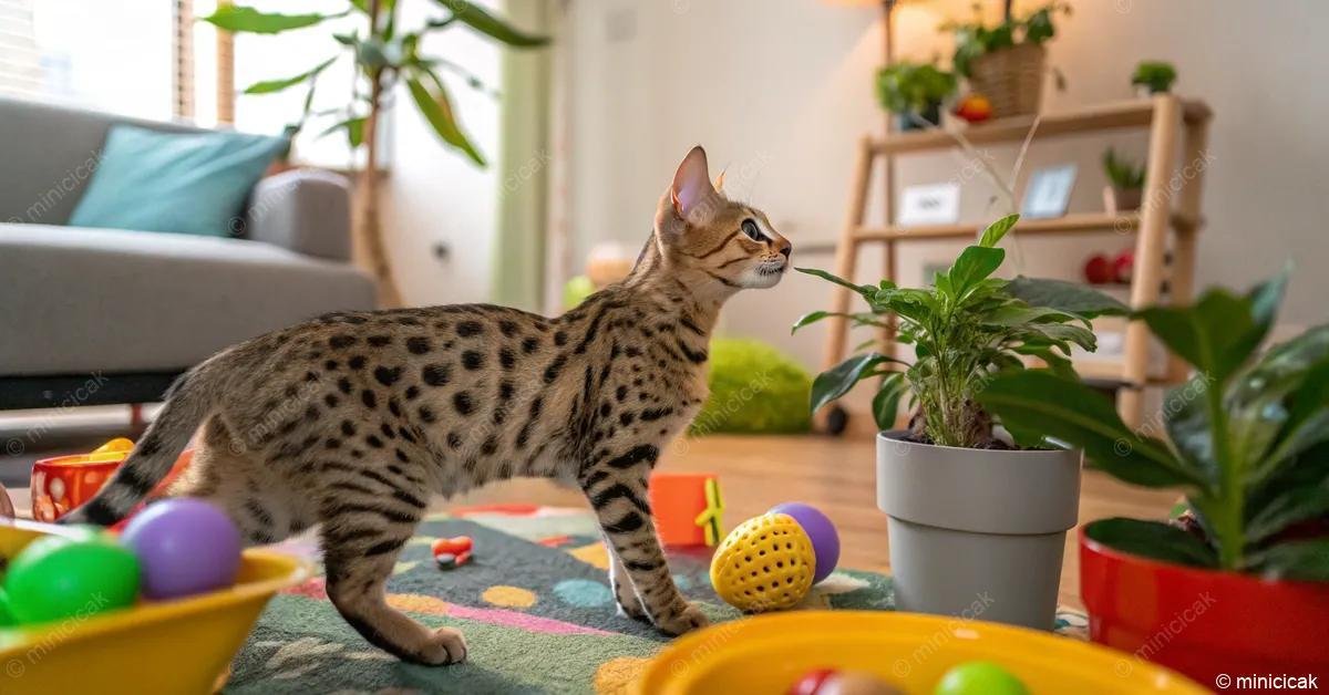 A Serengeti macska egy különleges hibrid fajta, amely a keleti rövid szőrű és bengáli macskák keresztezésével jött létre. Barátságos, intelligens és aktív, gyönyörű foltos bundájával és élénk személyiségével ideális társ lehet.